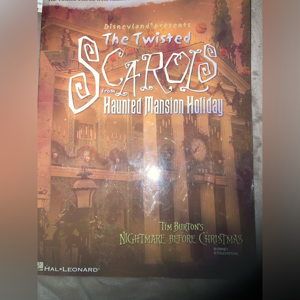 Disney’s The Twisted Scarols from The Haunted Mansion Holiday